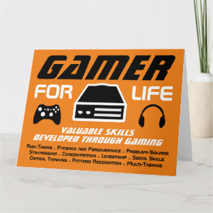 Carte Gamer pour la vie