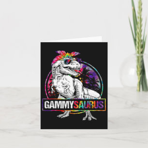 Carte Gammysaurus Dinosaure Gammy Saurus Famille Assorti