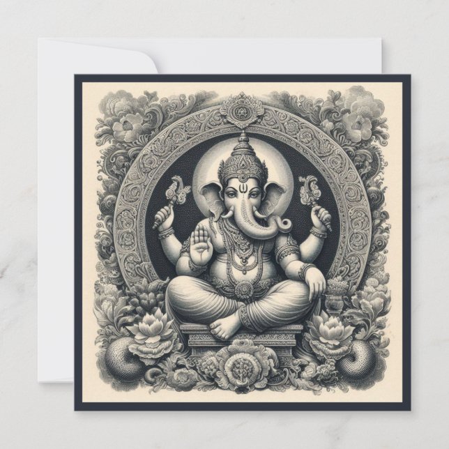 Carte Ganesha Deity (Devant)