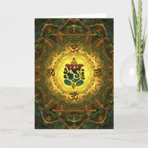 Carte Ganesha - succès, victoire, prospérité, la