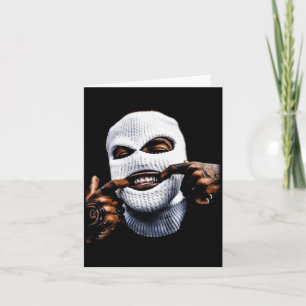 Carte Gangster Gangsta Drôle Hip Hop Hiphop Or Dents H