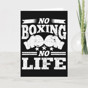 Carte Gants de boxe No Boxing No Life Gants de boxe