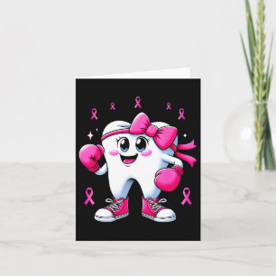 Carte Gants de boxe pour dents mignonnes Sensibilisation