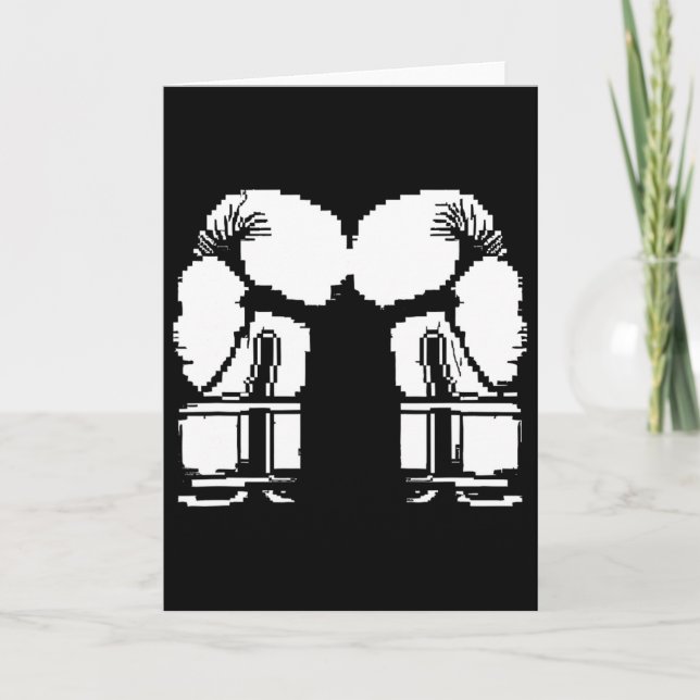 Carte Gants de kickboxing Pixel Art Sanda  (Devant)