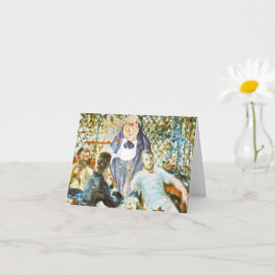 Carte Garçon à la fête nautique (Renoir)