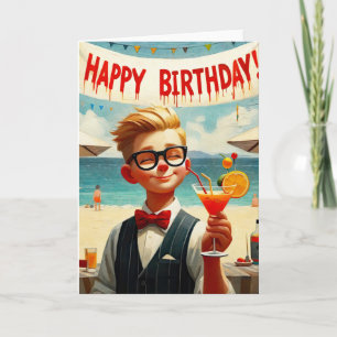 Carte Garçon d'anniversaire