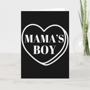 Carte Garçon de Maman Enfant à Cœur Saint-Valentin Bébé