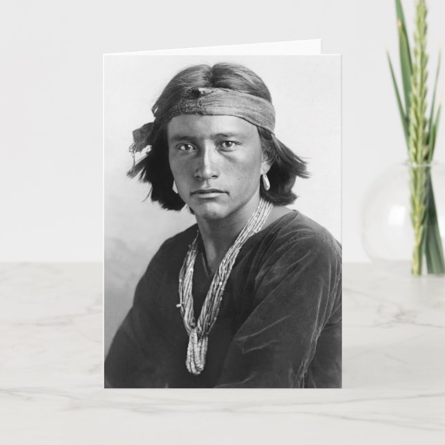 Carte Garçon de Navajo (Devant)