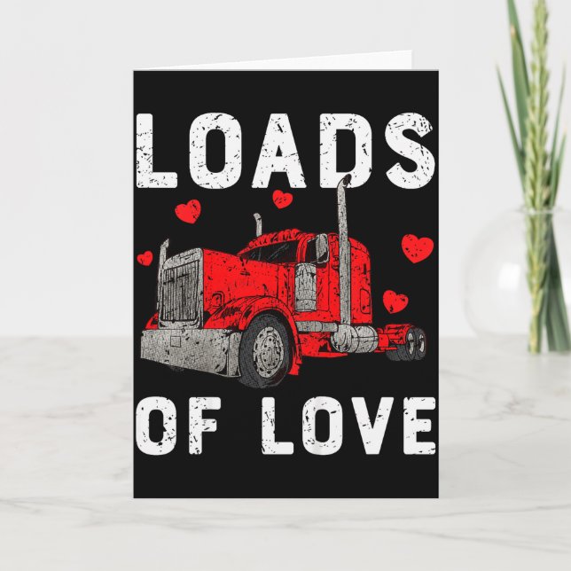 Carte Garçons Enfants Saint-Valentin Cœurs Beaucoup D'Am (Devant)
