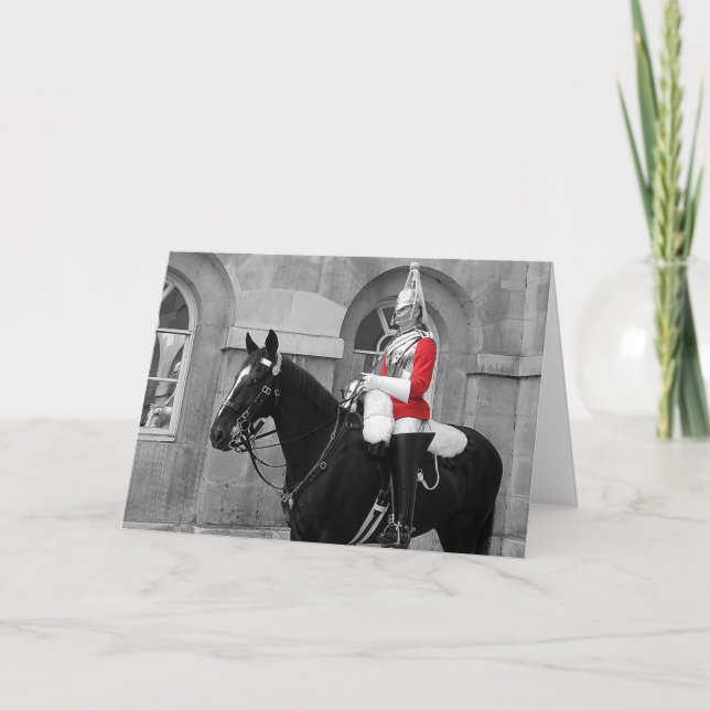 Carte Garde-cheval de Londres (Devant)