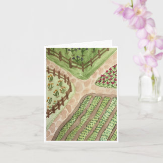 Carte Garden Paths Greeting Card