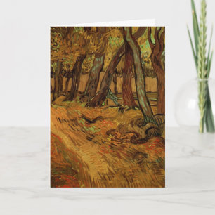Carte Garden St Paul Hospital Figure de Vincent van Gogh