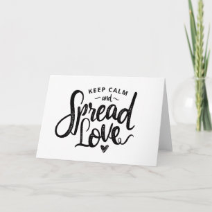 Carte Garder Calme Texte Art Amour Art Coeur Inspiration