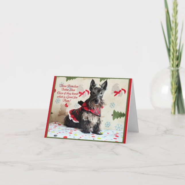 Carte Gardez le renne clair (Devant)