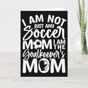 Carte Gardien de but Maman - Maman gardien de but de foo