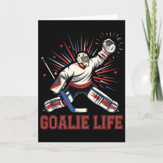 Carte Gardien de but Vie Gardien de hockey sur glace Drô