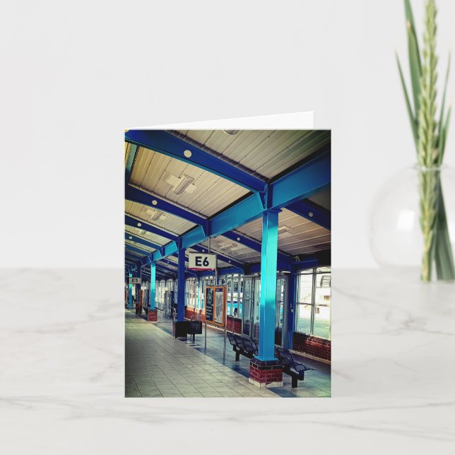 Carte Gare routière de Sheffield (Devant)