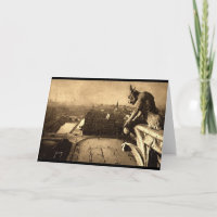 Gargouille Notre Dame, cru 1912 de Paris France