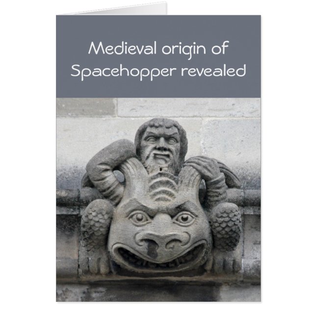 Carte Gargoyle 'Spacehopper' (Devant)