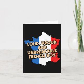 Carte Gars Français Fort, Fier Et Inébranlable Drôle Fra