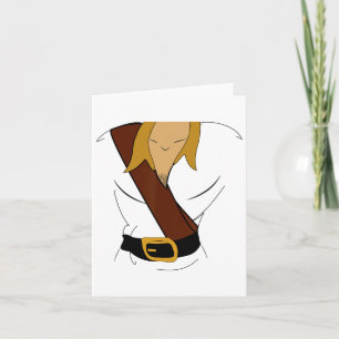 Carte Gaston Halloween Costume amusant