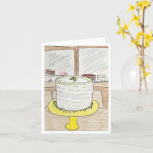 Gâteau au citron d'anniversaire