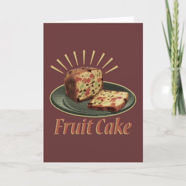 Carte Gâteau aux fruits (Devant)