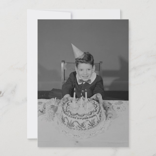 Carte Gâteau d'anniversaire (Devant)