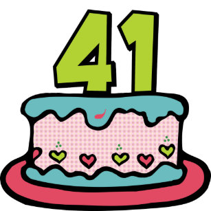 Cartes 41 Ans D Anniversaire Zazzle Fr