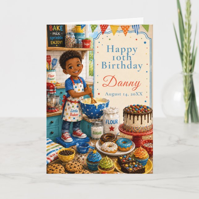 Carte Gâteau d'anniversaire pour enfants (Devant)