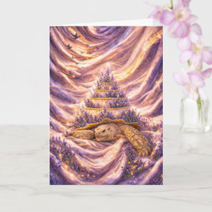 Carte Gâteau d'anniversaire Tortue sulcata Rêves de lava