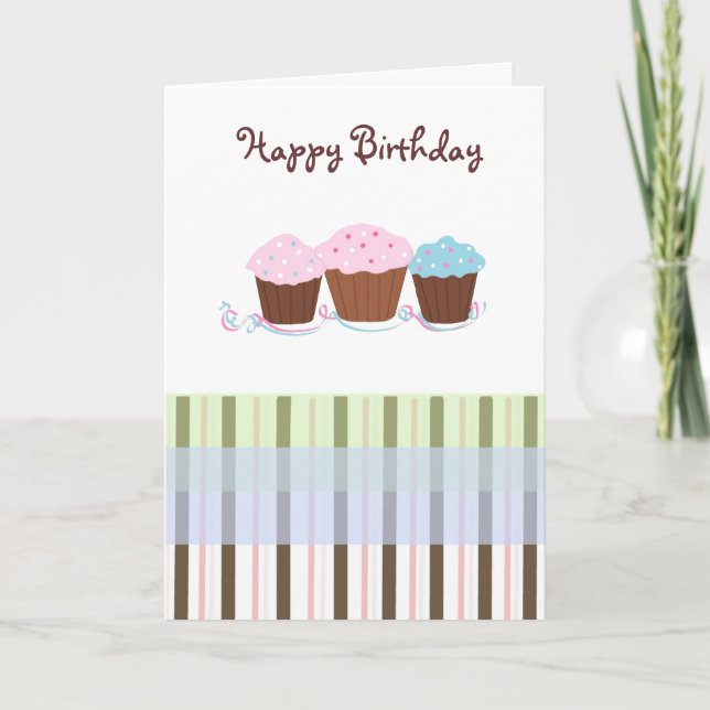 Carte Gâteaux d'anniversaire (Devant)
