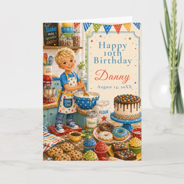 Carte Gâteaux d'anniversaire pour enfants (Devant)