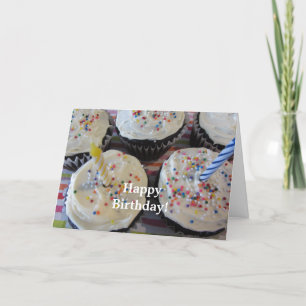 Carte Gâteaux de Naissance Délicieux