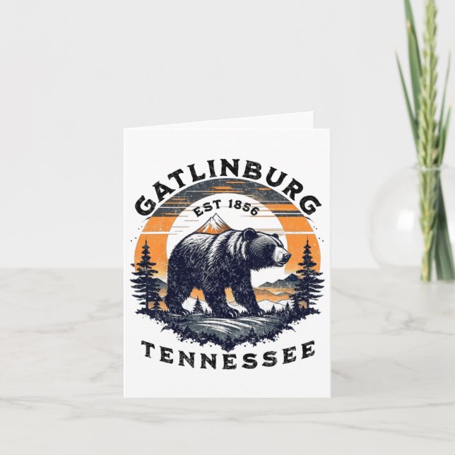 Carte Gatlinburg (Devant)