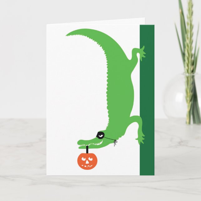 Carte Gator Halloween (Devant)