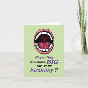 Carte Gay Anniversaire Quelque Chose Gros