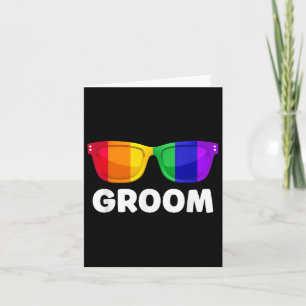 Carte Gay Lesbienne Bachelor Party Groom Mariage Tee Lgb