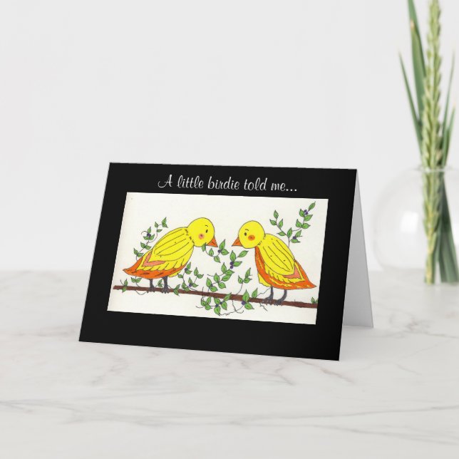 Carte Gaze des oiseaux (Devant)