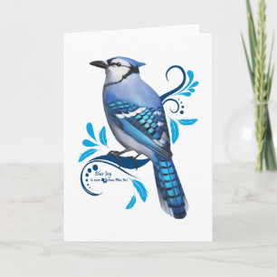 Carte Geai bleu