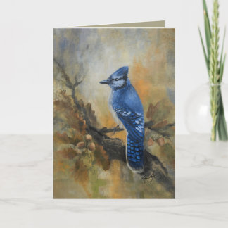 Carte Geai bleu "Jaybird"
