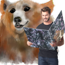 Carte géante marie anniversaire