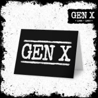 Gen X Gen Xer Génération X Gen X