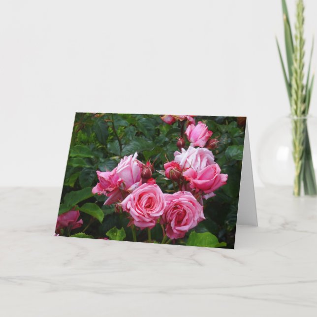 Carte Gene Boerner Rose n° 1 (Devant)