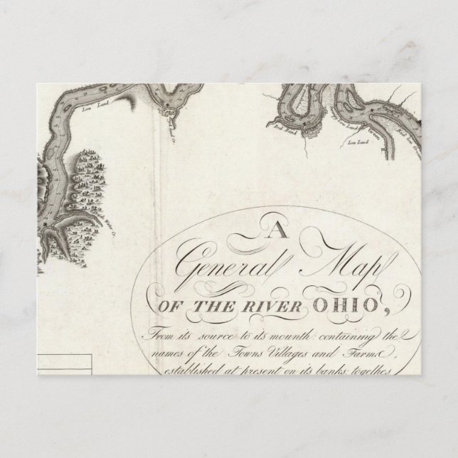 Carte Générale De La Rivière Ohio (Devant)