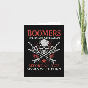Carte Génération De Boomers Avant Tout Ce Que Vous Sissi