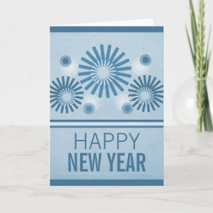 Carte géniale de nouvelles années de feux
