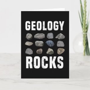 Carte Géologie Rocks Cadeau minéral pour géologue