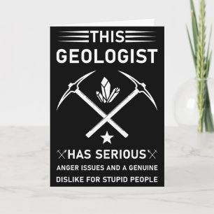 Carte Géologie Science de la Terre T Shirt drôle de géol