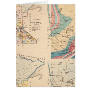 Carte géologique du Minnesota par NH Winchell